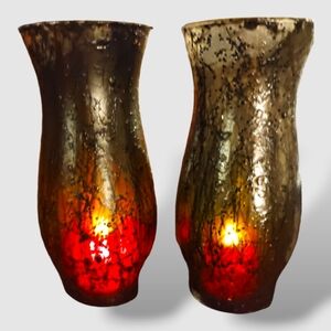 Distressed Glass Vases